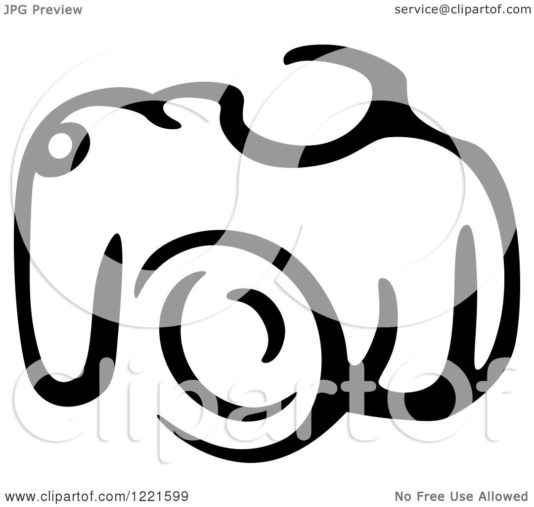 1080x1024 Clipart Of A Black And White Camera 17