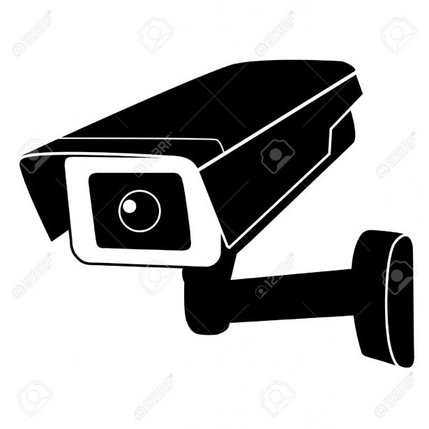 615x615 Security Systems 44017093 Surveillance Camera Vector Icon