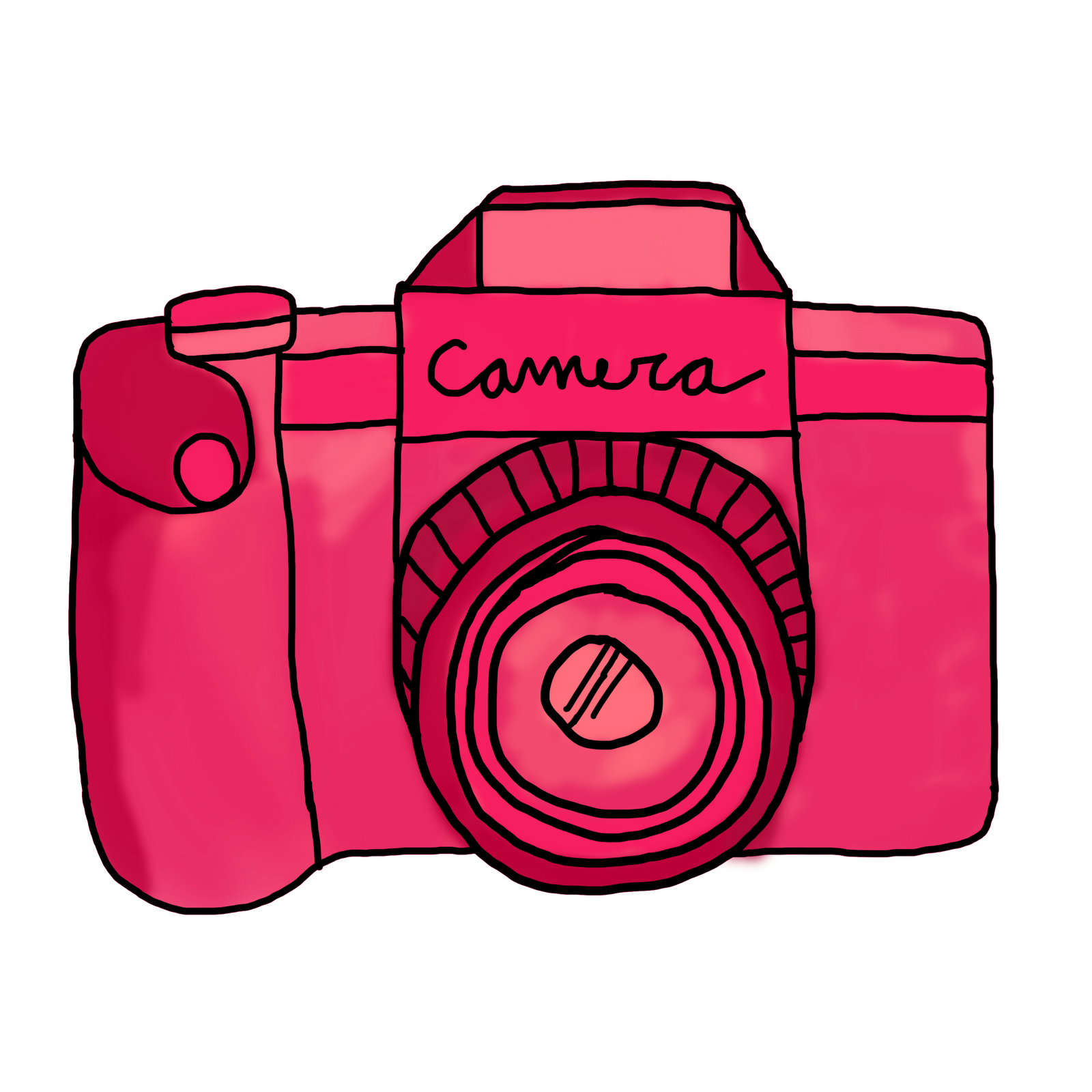 1600x1600 Camera Clipart Pink Camera