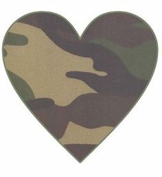 236x258 Camo Clipart Heart