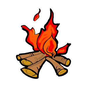 300x300 Camp Fire Clipart Fireside