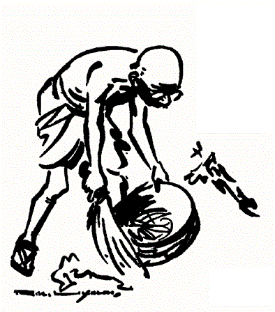 394x448 Gandhi Indian Clipart, Explore Pictures