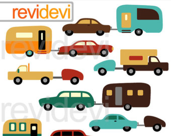 340x270 Camper Clip Art Etsy