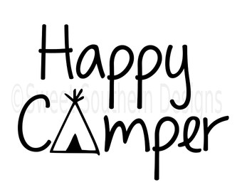 340x270 Happy Camper Svg Etsy