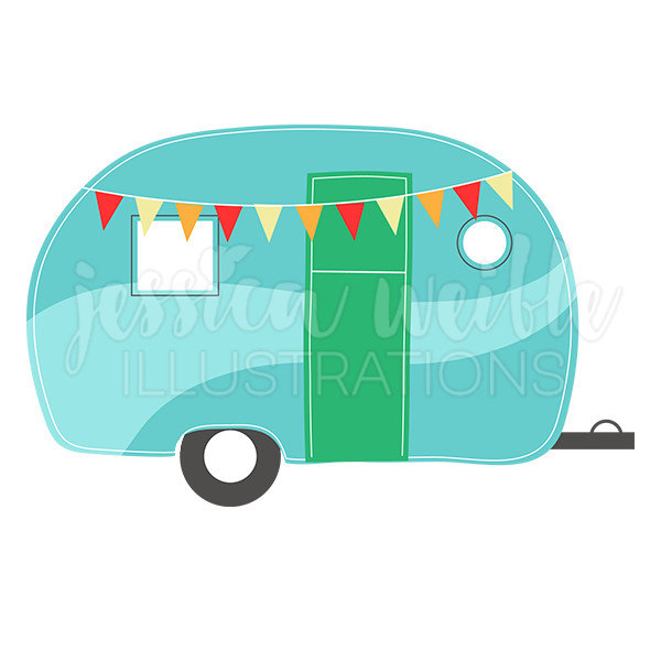 600x600 Caravan Clipart Rv Camping