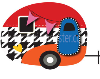 340x270 Rv Camper Clipart Etsy