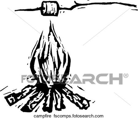 450x389 Clipart Of Camp Fire Campfire