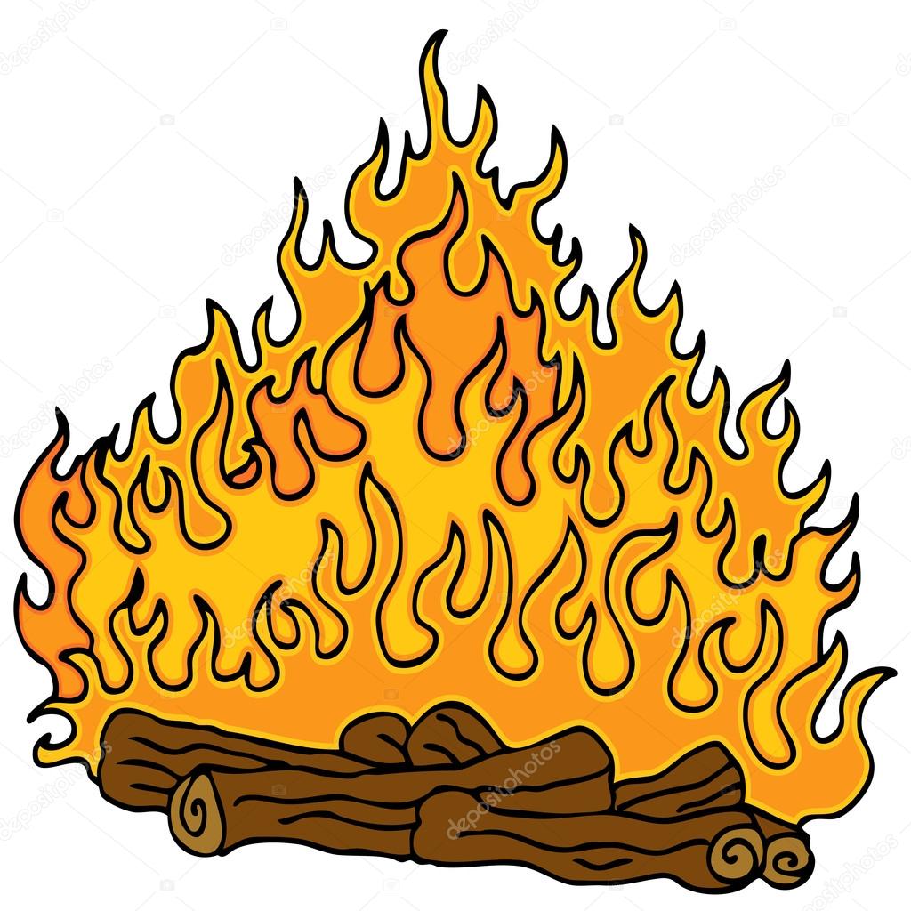 1024x1024 Campfire Cartoon Stock Vector Cteconsulting