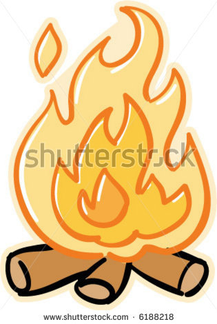 315x470 Drawn Camp Fire Cartoon
