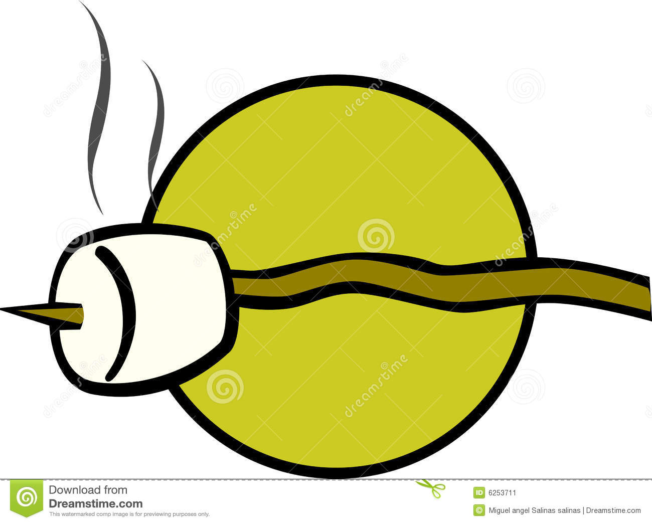 1300x1045 Campfire Clipart Roasted Marshmallow