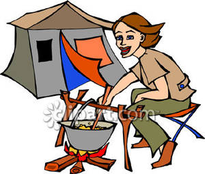 300x254 Cooking Over A Campfire