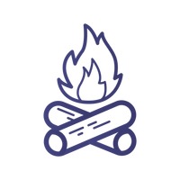 200x200 Line Lines Line Art Minimalism Minimal Simple Basic Basics Fire