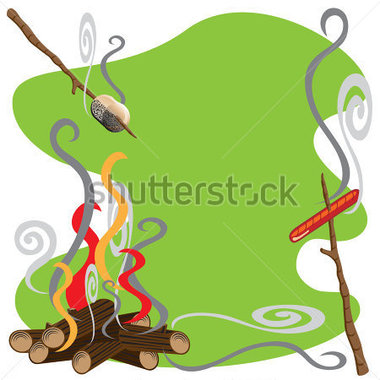 380x380 Backyard Campout Clipart