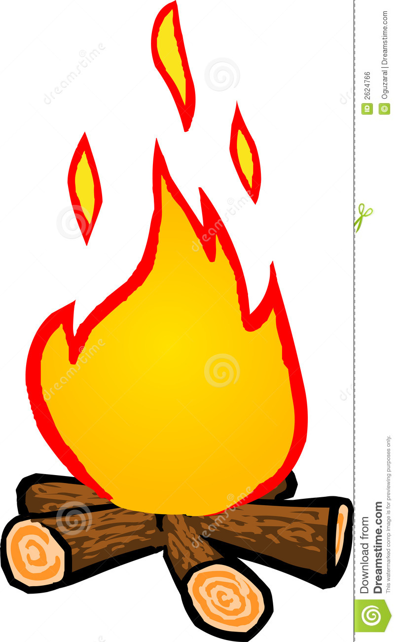 807x1300 Campfire Clipart Cartoon