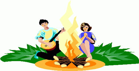 490x251 Image Of Campfire Clip Art 5 Songs Clipart