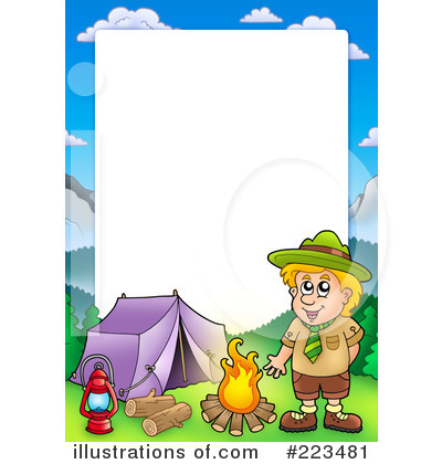 400x420 Camping Clipart