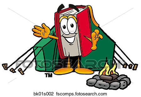 450x311 Clipart Of Book Camping Bk01s002