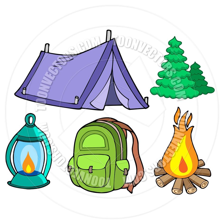 940x940 Camp Clipart Camping Equipment