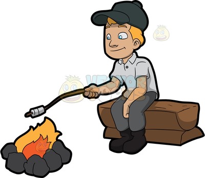 400x348 Camping Site Clipart