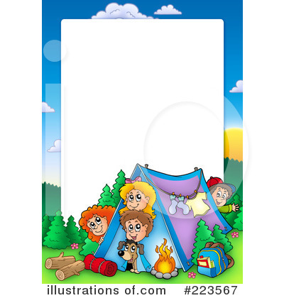 400x420 Camping Clipart
