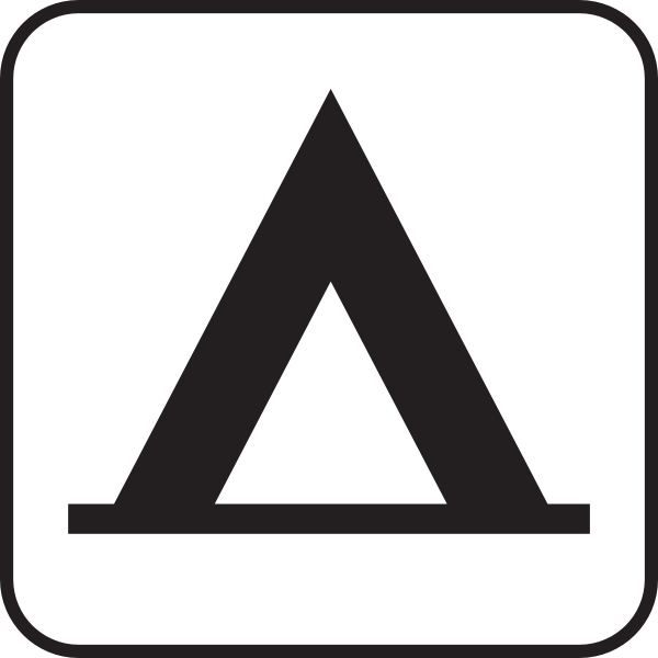 600x600 Camp Ground White Clip Art