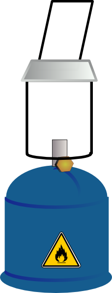 228x592 Camping Light Clip Art Free Vector 4vector