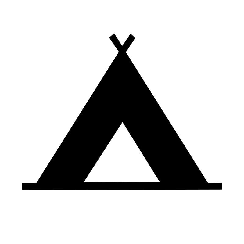 800x800 Camping Map Poi Free Vector 4vector