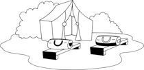 210x102 Search Results For Camping Clipart