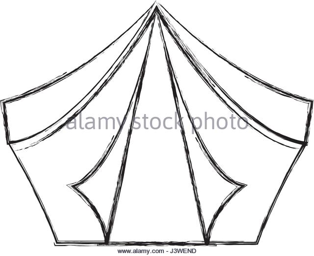 640x523 Camping Tent Isolated Icon Stock Photos Amp Camping Tent Isolated
