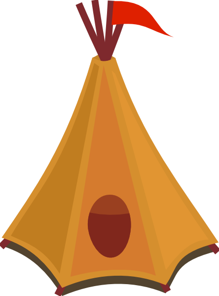 444x599 Camping Tent Clipart Dromfhb Top Clipartix
