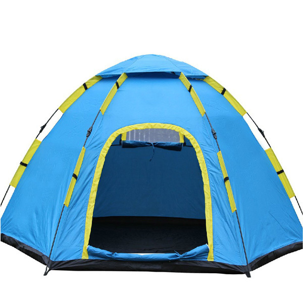 600x600 High Grade 4 Persons Folding Tent Waterproof Beach Tent Durable