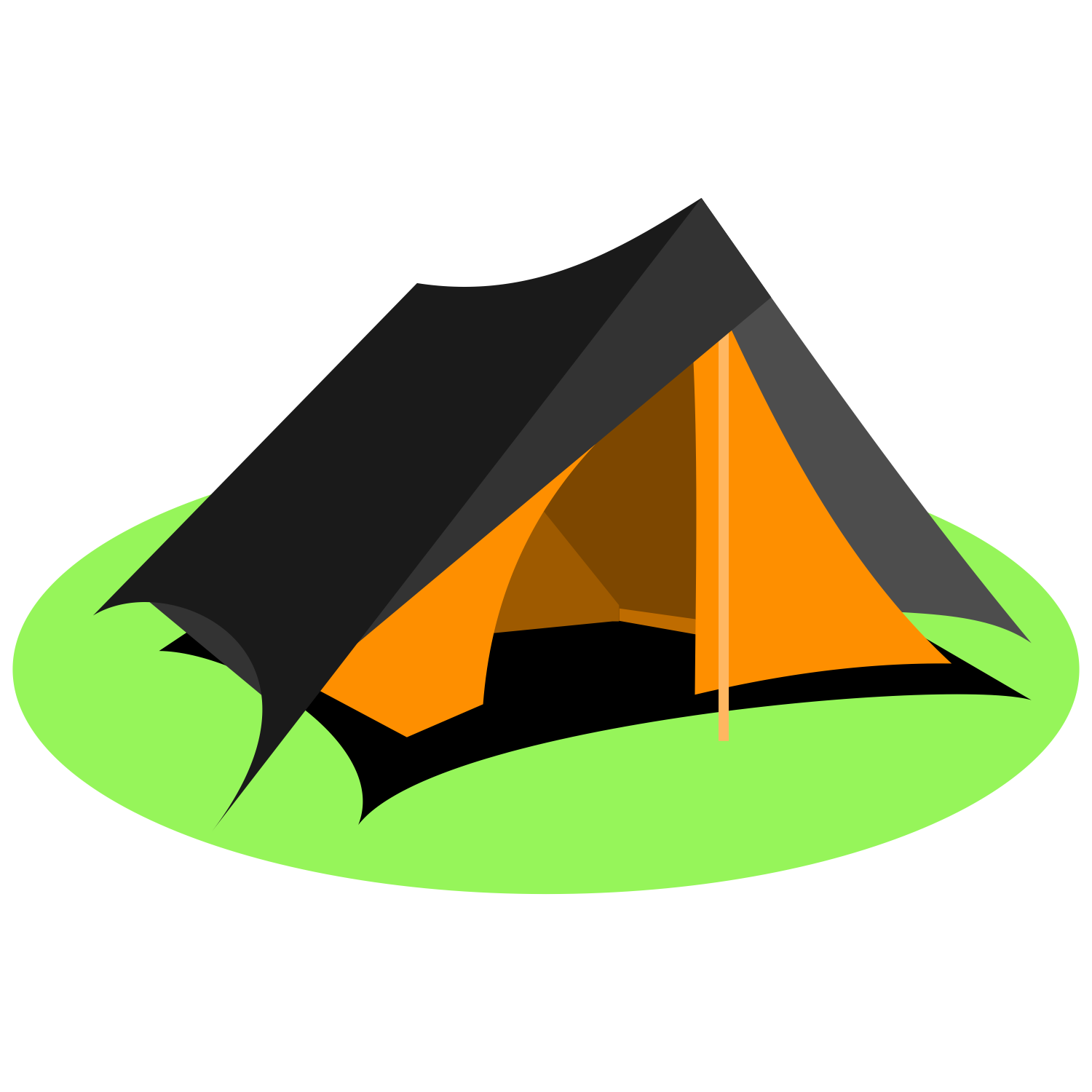 1500x1500 Vector For Free Use Tourist Tent