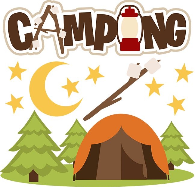 648x621 Camping Clip Art