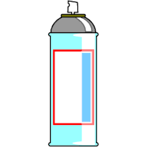 300x300 Can Clipart Hairspray