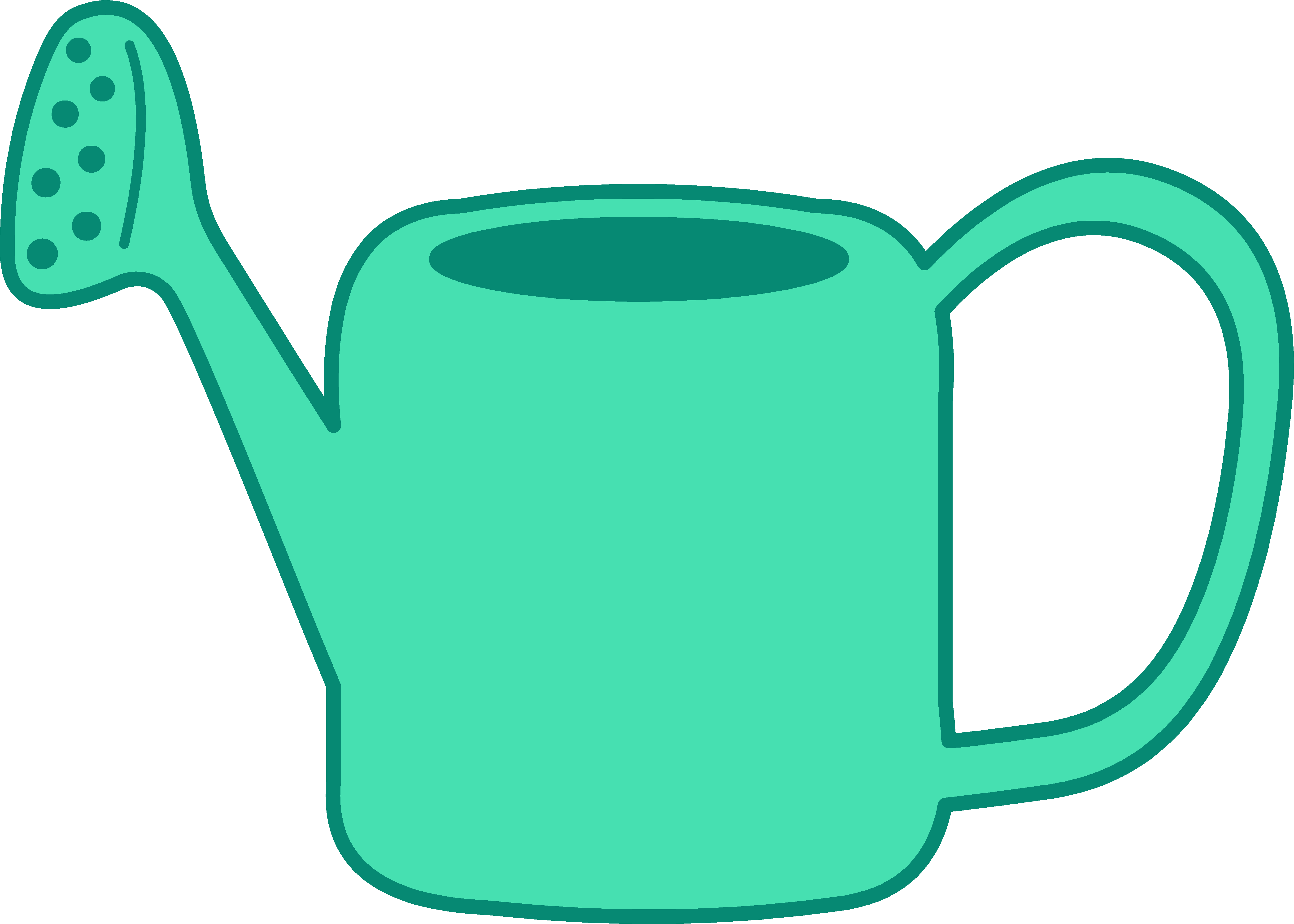 5473x3907 Best Watering Can Clipart