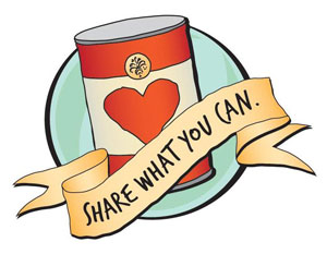 300x233 Canned Food Food Drive Clip Art Clipart 2