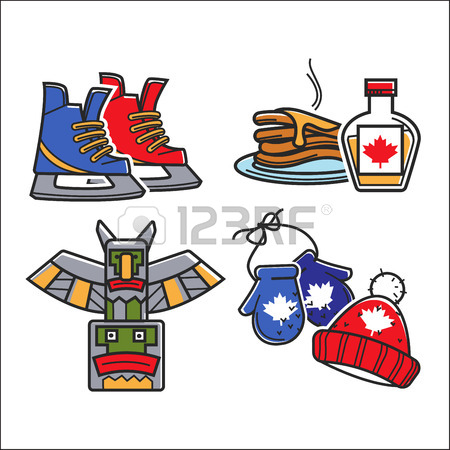450x450 Canadian Tourist Travel And Canada Traditional Culture Symbols