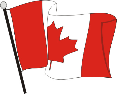 391x316 Clipart And Canadian Flag