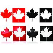 170x170 Clip Art Of Canadian Maple Leaf K17847818