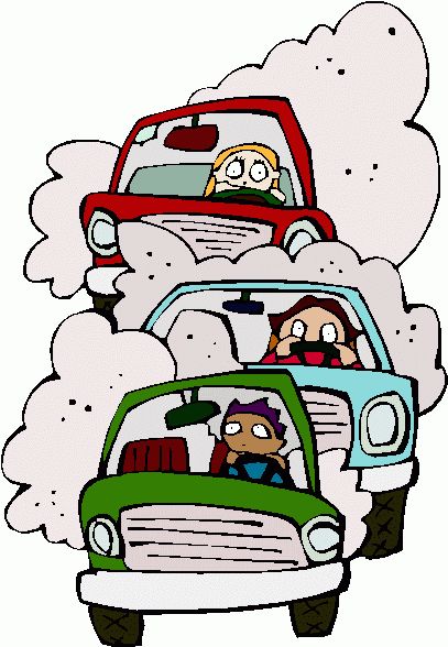 407x588 Canal Clipart Car Air Pollution