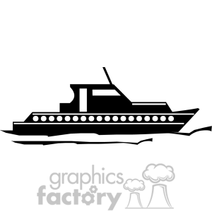 300x300 Yacht Clipart Canal Boat