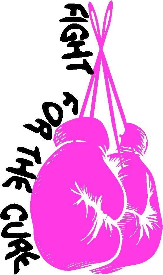 554x937 Boxing Gloves Pink Fight For The Cure Breast Cancer Awareness