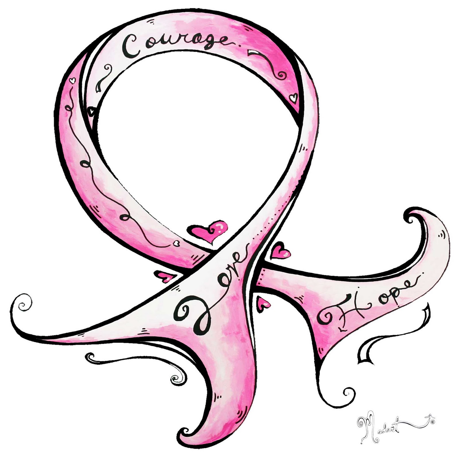 1600x1600 Breast Cancer Ribbon Cancer Awareness Clipart Kid