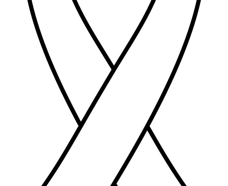 736x600 Marvelous Cancer Ribbon Clip Art Awareness Outline Clipart Panda