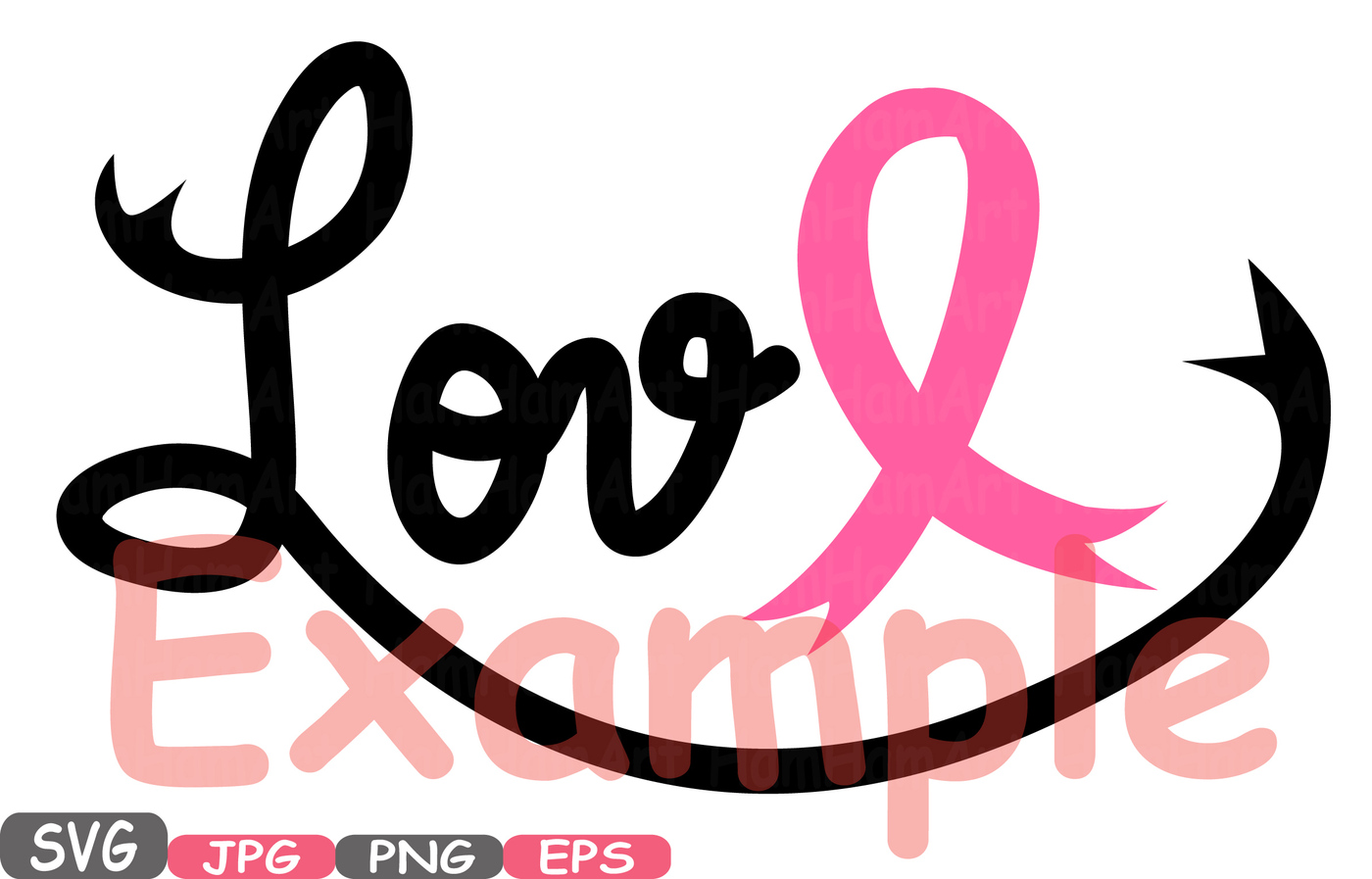1400x897 Faith Hope Love Cancer Ribbons Svg Clipart Silhouette Word Art