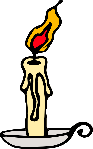 372x595 Candle Clip Art