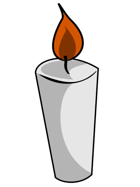 480x640 Candles Clip Art Clipart Image 4