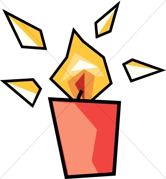 569x612 Candle Clip Art