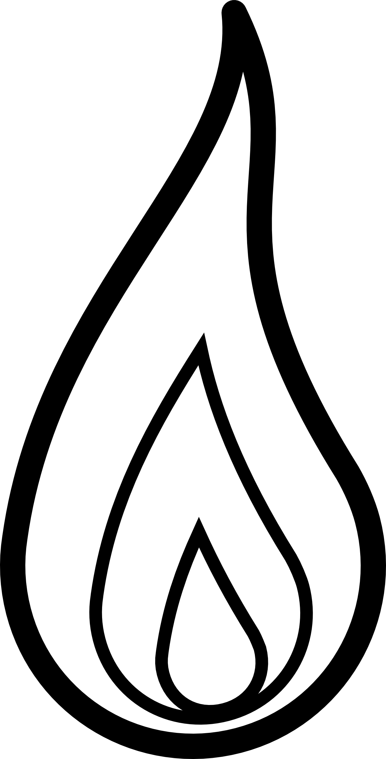 1331x2613 Candle Black And White Candle Flame Clipart Black And White