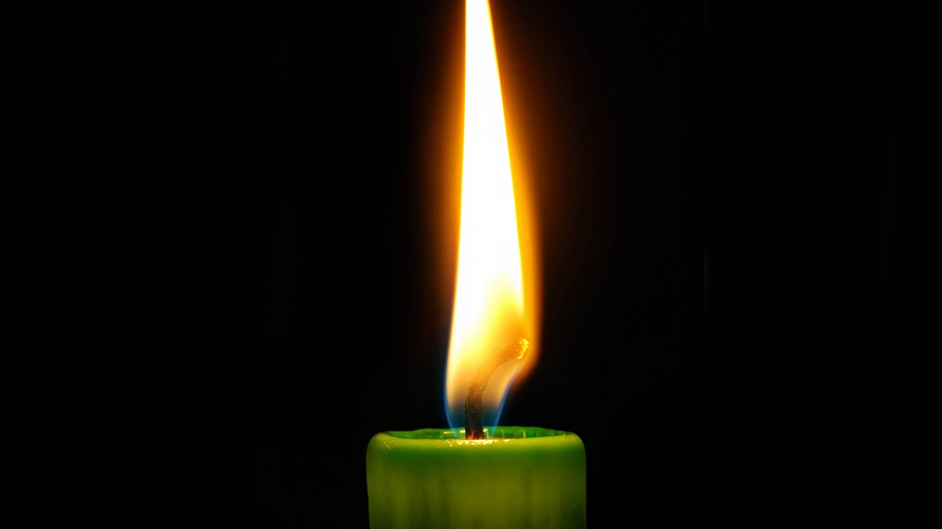 1920x1080 Download Wallpaper Candle, Flame, Wax, Wick Hd Background